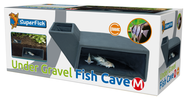 Superfish undergravel fish cave M