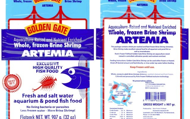 Artemia Golden gate 907 gram