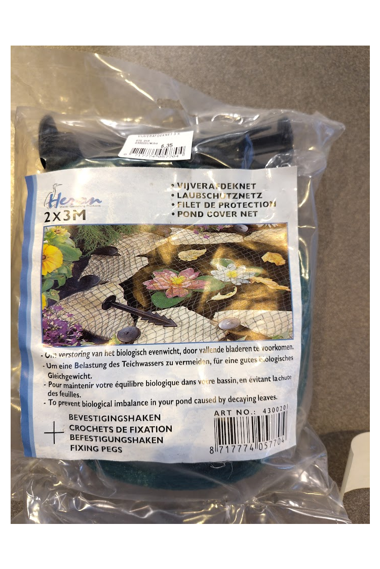 Heron afdeknet 2 x 3 meter