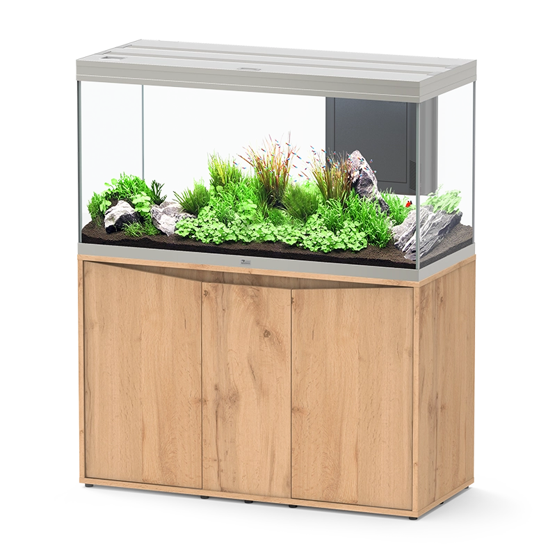 Aquatlantis Splendid Ultra 120 x 50 set, staal en eik