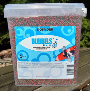 Bubbels koivoer 3 mm,  5 liter