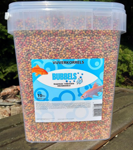 Bubbels vijverkorrels 10 liter