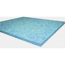 Japan mat 120  x 100 x 3,8 cm blauw