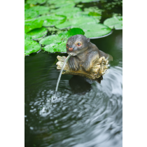 Fauna Fountain spuitfiguur Otter, drijvend