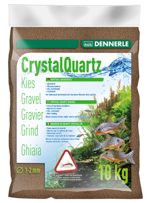 DENNERLE KRISTAL GRIND DONKERBRUIN 1-2 MM 10 KG