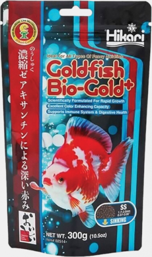 Hikari Goldfish Bio-Gold+ 300 gram xs zinkend