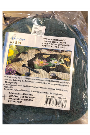 Heron afdeknet 6 x 5 meter