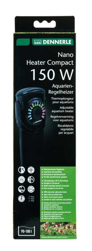 DENNERLE NANO THERMO HEATER COMPACT 150 W