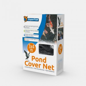 Vijverafdeknet  3 x 4 meter met pinnen